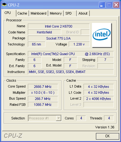 比X6800快80%！Intel四核心解读+首测