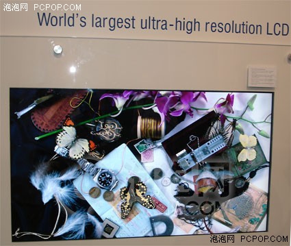 CES2007:西屋展示56英寸4倍高清液晶