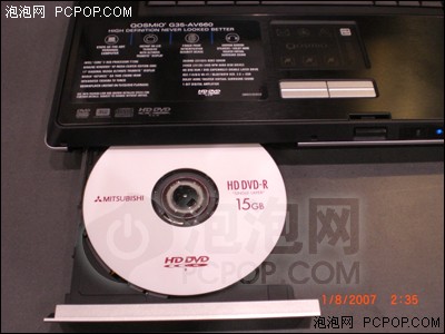 CES2007:��֥���Ƴ�HD-DVD�ʼǱ���Ʒ