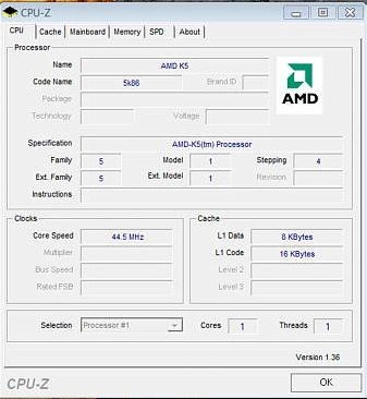 45MHz&nbsp;AMD&nbsp;K5������&nbsp;���ܳɹ���Vista