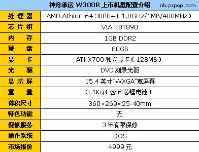 最强64位平台游戏本 神舟W300R仅4999