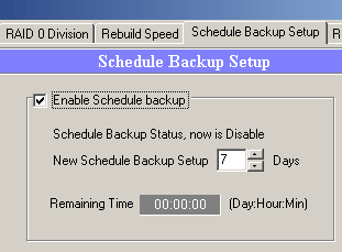 Backup Function