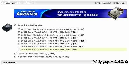 5400转的250GB 戴尔强本更换全新硬盘