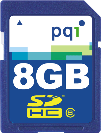 ��Ӱ�ô&nbsp;PQI&nbsp;SDHC&nbsp;CLASS6(8G)����