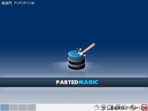便携的分区魔术师 Parted Magic v1.8_应用软件