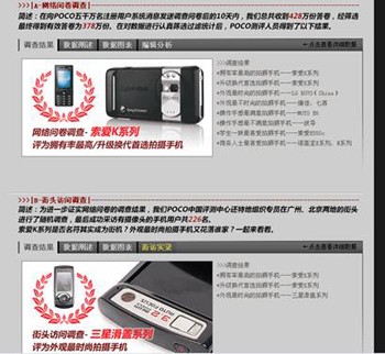 中国拍照相机百万人评测调查现已出炉