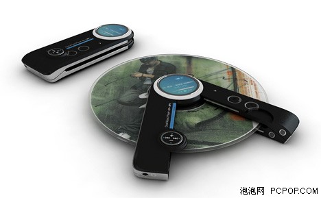 MP3也能播放CD!概念型MP3设计图放出