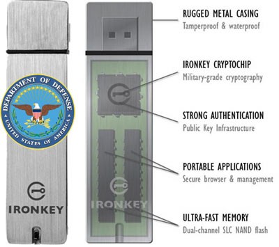 1G��Ҫ80����IronKey�ƾ����ȼ�U��