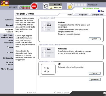 最强安全套装 ZoneAlarm Security7.0