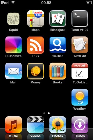 强悍!iPod Touch可以运行iPhone程序