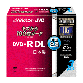 ��Ӳ&nbsp;JVC����ȫ�������DVD-R&nbsp;DL����
