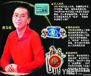 首负到首富史玉柱"咸鱼翻身"无人喝采