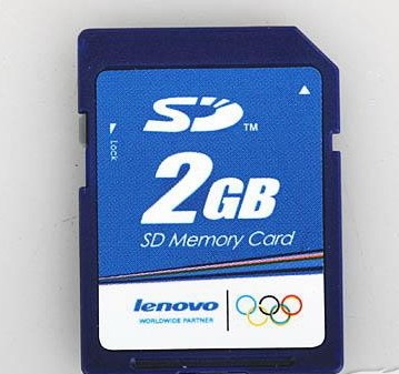 采用A级存储芯片 联想2GB SD降至99元