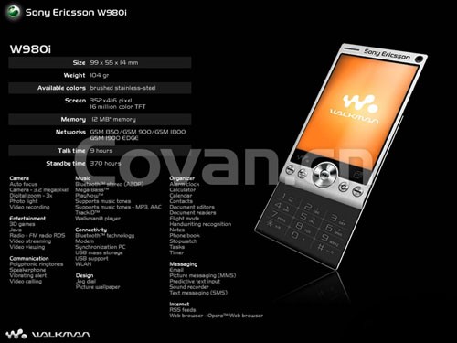 ����,�ǳ�,����,ռ��,��Ļ,W980i,ǿ��,90%