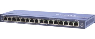 网件FS116P可供电16口交换机仅2100元