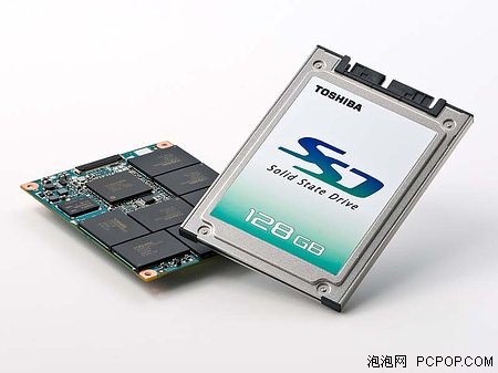 读取达100MB/s 东芝1月发售128GB SSD