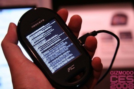 CES2008:Linux开源手机OpenMoko登场