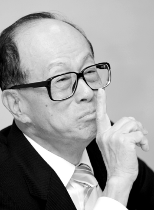 股市低迷:李嘉诚史玉柱资产缩水惨重