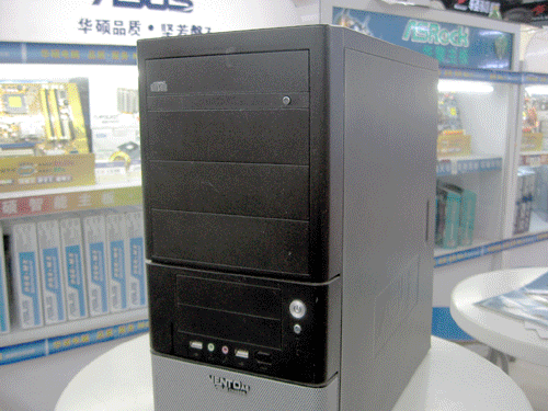 银黑色家用随意搭 华硕机箱仅售288元