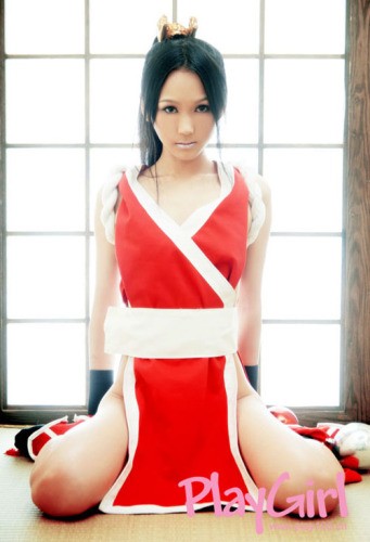<em>美女刘迪</em>不知火舞性感COSPLAY_显卡新闻-泡