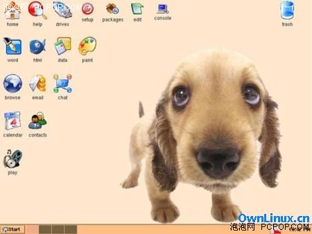U盘上的操作系统 Puppy Linux 4.00版
