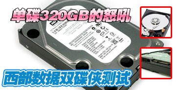 单碟320GB的怒吼 西部数据双碟侠测试