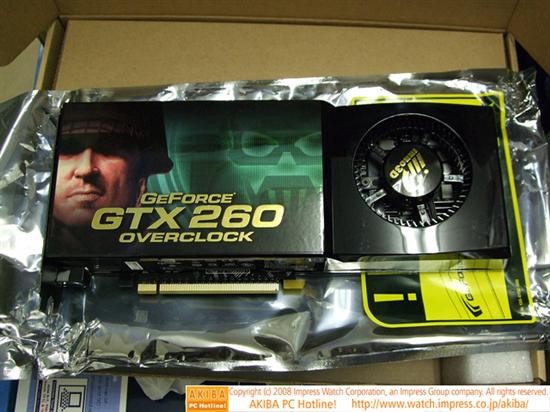 比GTX280合算 GTX260开售