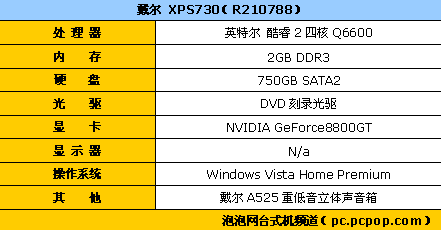 1580元买22宽屏? 戴尔XPS730大降2千
