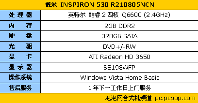 四核搭配高清独显 戴尔530整机仅5999
