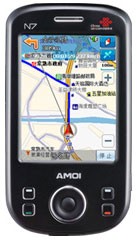 夏新C网GPS强悍机N7 手机导航无敌