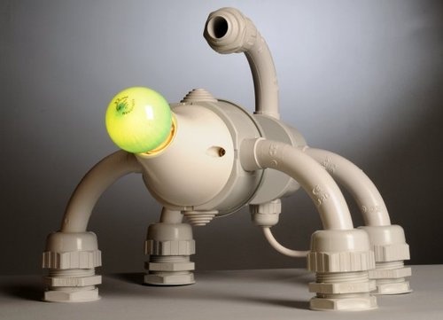 水管蜕变艺术品机器人大战即可上演