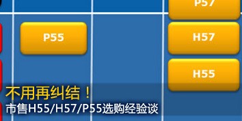 ���ü������� H55/H57/P55ѡ������̸