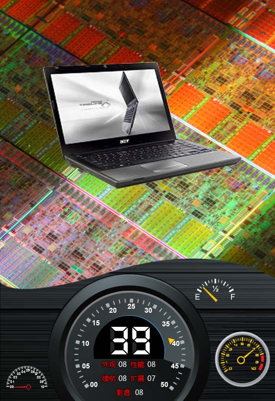 6小时续航双显卡本 Acer 4820TG评测 