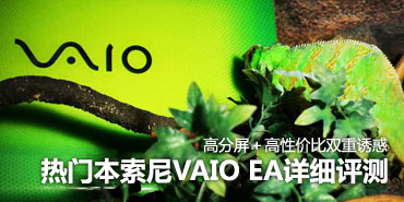 高性价比的诱惑! 索尼VAIO E详细评测 