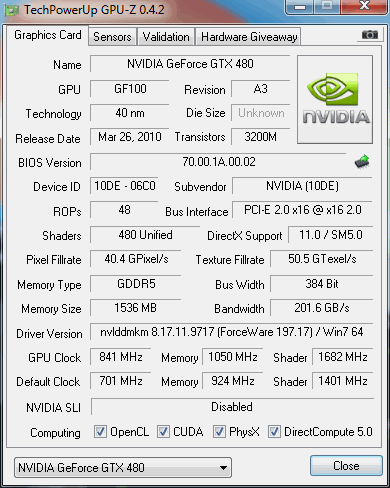 �Լ۱�������13%!GTX480��ѹ��Ƶ���� 
