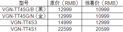 把握良机购索尼VAIO TT4系列立省2000元 