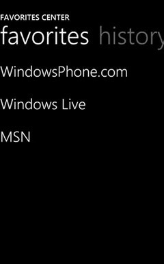 Windows Phone 7的用户界面先睹为快 