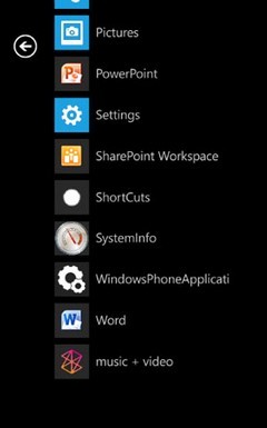 Windows Phone 7的用户界面先睹为快 