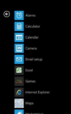 Windows Phone 7的用户界面先睹为快 