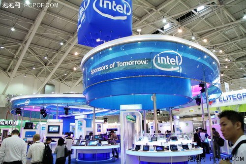 COMPUTEX第一天 Intel展台别具一格！ 
