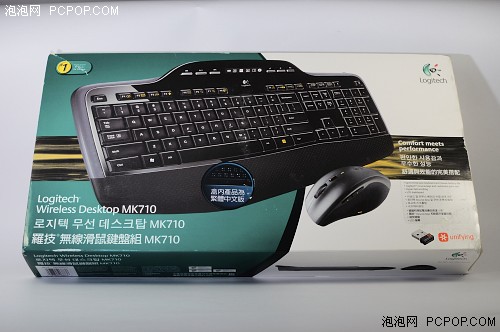 优联新品 罗技MK710无线套装开箱试用 