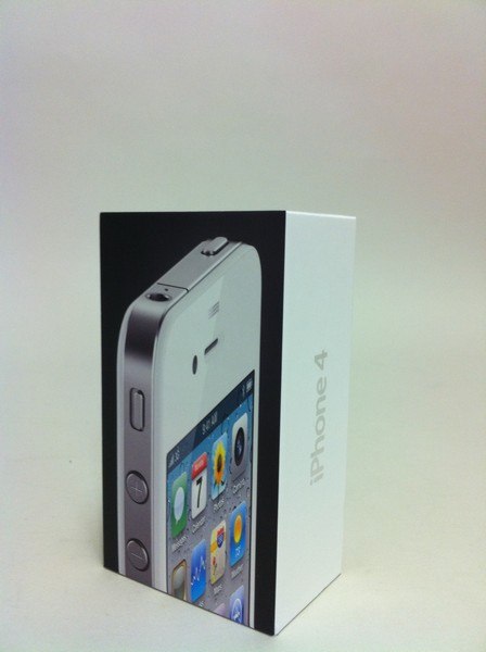 实在太美了!苹果iPhone4纯白色版开箱 