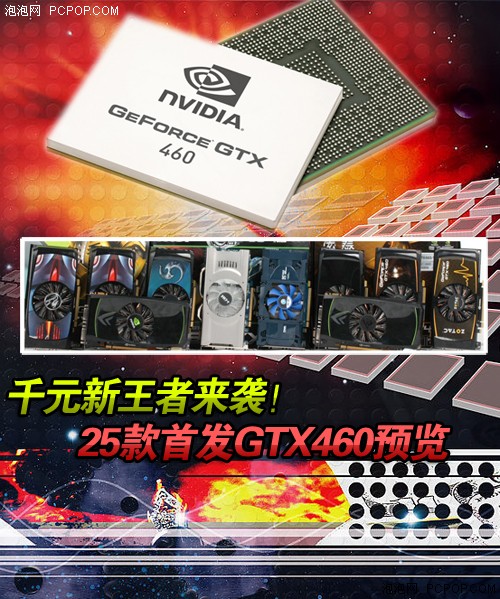 千元新王者来袭！25款首发GTX460预览 