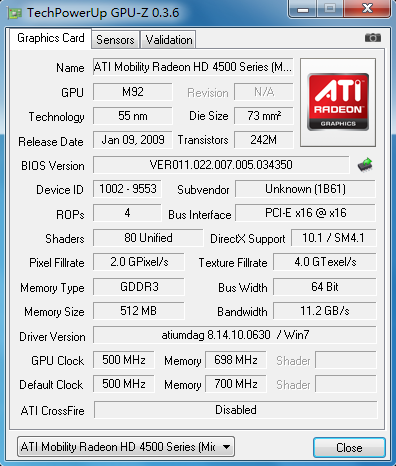 同方锋锐K47A 