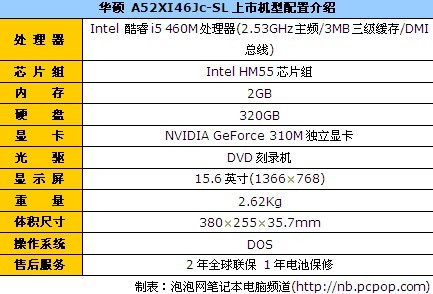 华硕 A52XI46Jc-SL 