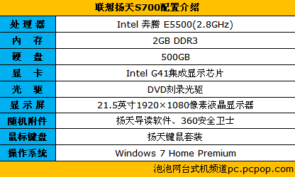 开创精致商务时代：联想扬天S700评测 