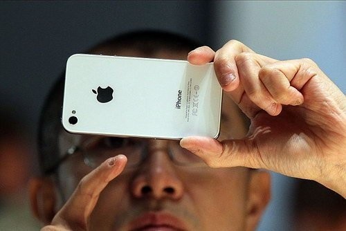中国上季度iPhone行货销量不足50万部 