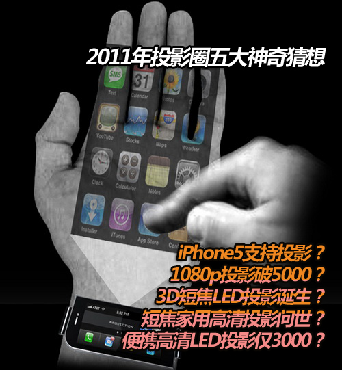 iPhone支持投影？投影圈五大神奇猜想 