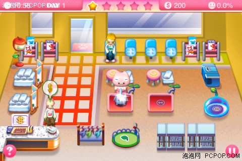 iPhone游戏超卡哇咿 小猪妹宠物沙龙 