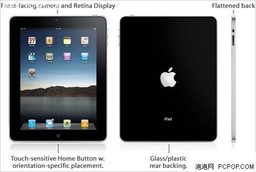 苹果iPad 2将推三个版本 分辨率不变 